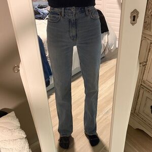 Abercrombie & Fitch Light Blue Women's Jeans